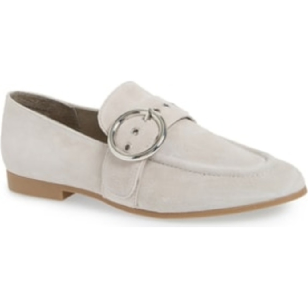 *STEVE MADDEN*CREAM SUEDE Loafers*"Balance" *NWT